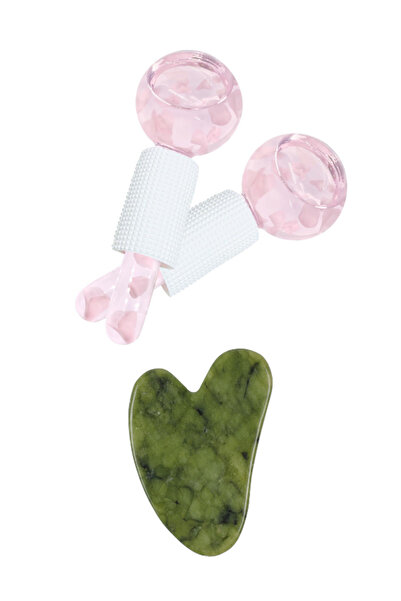 Welta Ice Globes Buz Küresi Soğuk Masaj ve Terapi Topu 2 Adet Pembe Ve Yeşim ...