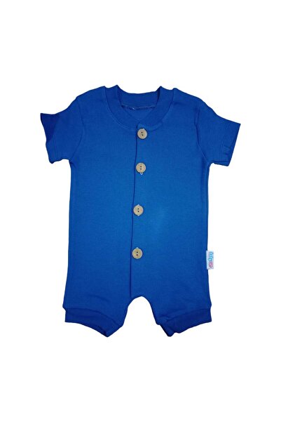NİSPOY BABY Erkek Bebek Lacivert Kısa Tulum
