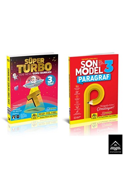 Model Eğitim Yayınları 3.sınıf Yeni Baskı Süper Turbo Son Model Paragraf