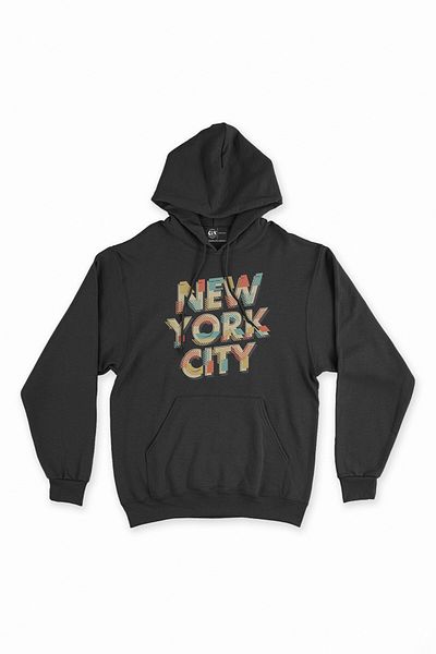 Cix Φούτερ με μαύρη κουκούλα New York City Hoodie