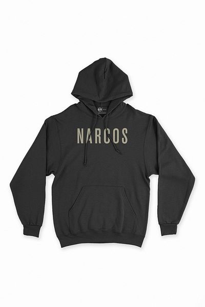 Cix Hanorac cu glugă negru unisex original Narcos - Hanorac