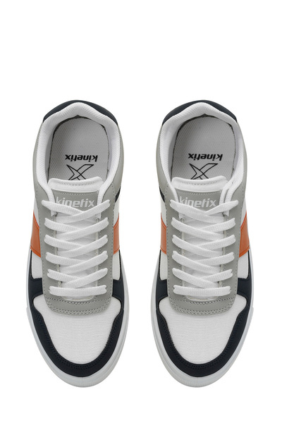 Kinetix Tenis alb pentru băiat ZINGLE G 4FX