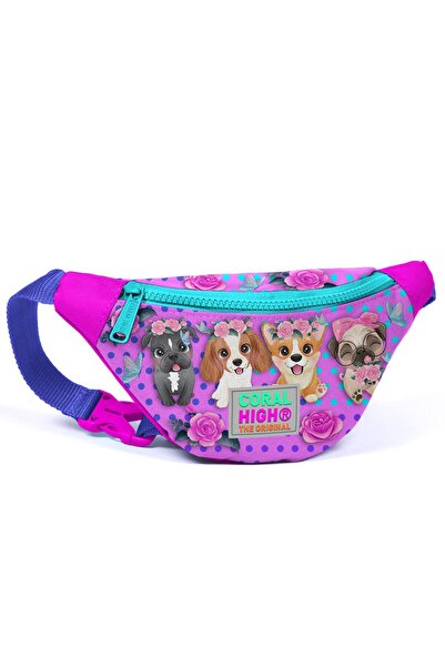 Coral High 11502 Geantă pentru copii model câine roz