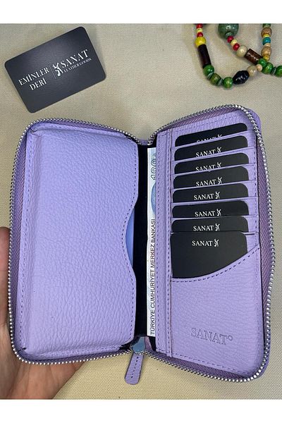 SANAT LEATHER SL-616TC Genuine Leather Phone Wallet