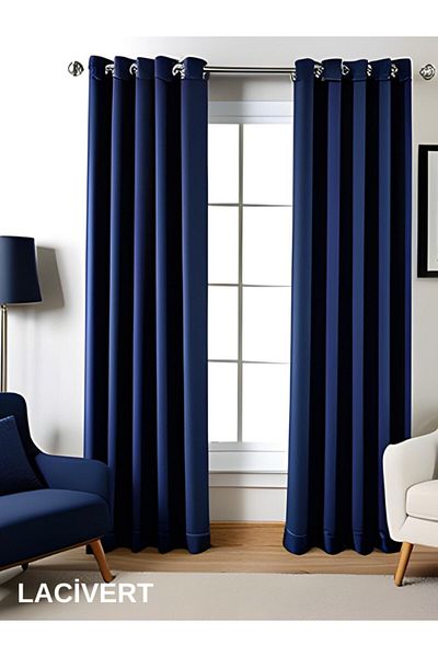 MebelPort Curtain Blackout Dimming 1/2 Pleated foundation