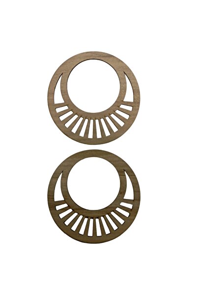 aladepo Ξύλινη λαβή τσάντας MDF Λαβή εξωτερικού χώρου Δρυς Ζέβρα Μοτίβο (1 ζε...