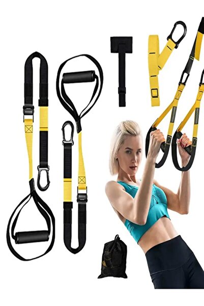 Clifton Suspension Trainer Fitness Sling Refleks Süspansiyon Direnç Bandı (Tr...