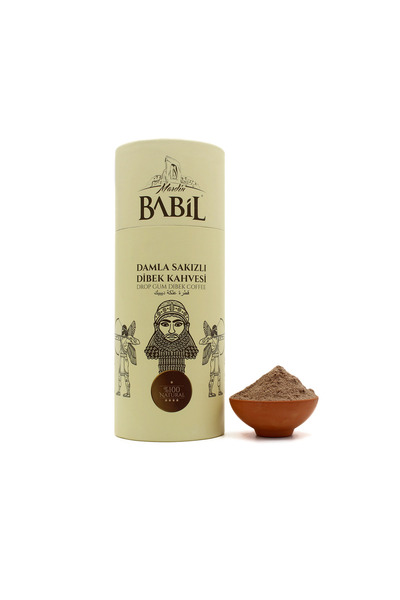 Babil Damla Sakızlı Dibek Kahvesi 200 gr Silindir Kutu