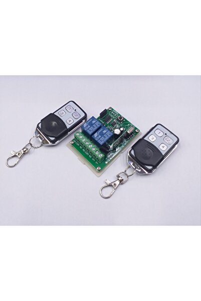 OEM 2 Röle Uzaktan Kumanda Çift Elcik 433mhz Alıcı Verici Kumanda