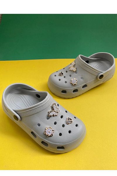 LUCKY COLLECTİON Γυναικείες - Κορίτσια Eva Comfortable Sole Daily - Hospital - Nurse - Beach - Παντόφλες μπάνιου Μοντέλο Γκρι