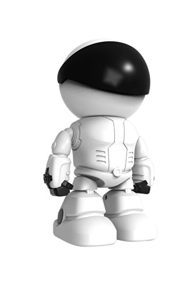 qasul Robot Kamera 1080P  FUUL HD Dijital Zom İç Mekan İnsan Algılama PTZ WiFi IP Kamera Gözetimi Kablosuz