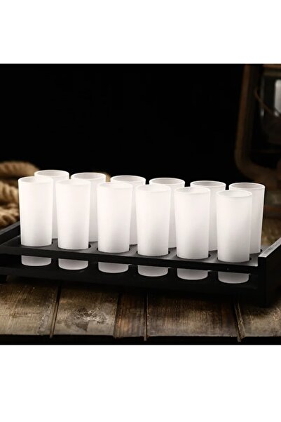 HUBBYCHEF Buzlu Shot Likör Bardağı 12li Set