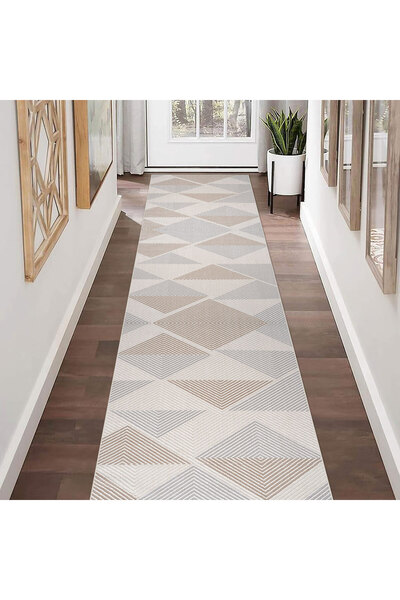 Modern Digital Printing Four Seasons Washable Anti-Slip Floor Living Room Rug Kitchen Carpet Runner YVH