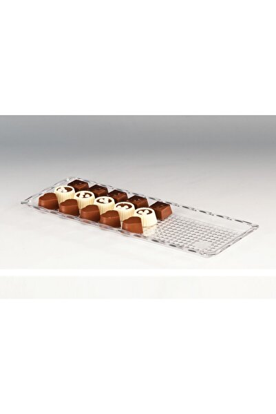 Zicco Chocolate Display Tray Single Color 2 Pieces 30*10 Zcp 223
