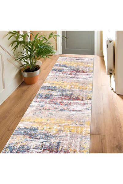 VİVİCAHOME Modern Dijital Baskı Dört Mevsim Yıkanabilir Kaymaz Taban Salon Ha...