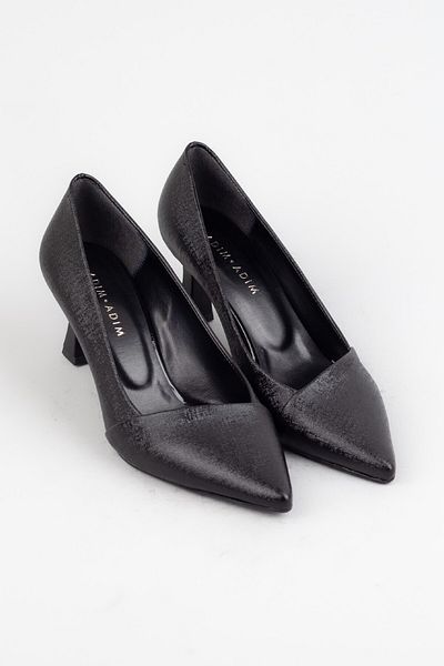 Adım Adım Women's Black Classic Heeled Shoes