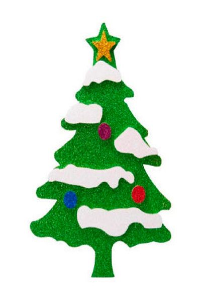 Kazanabil SNOW MOUNTED PINE TREE STRAFOR DOOR AND WALL DECORATION