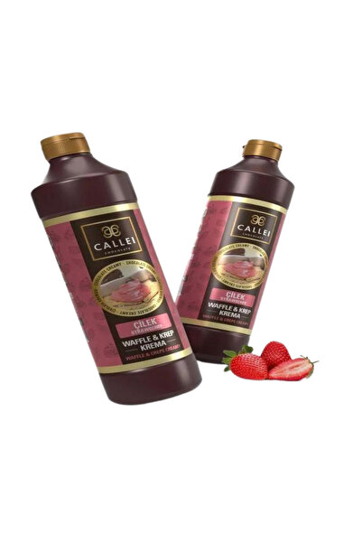 Callei CALLEİ ÇİLEK ARAMOLI WAFFLE&PANKEK SOSU ÇİKOLATA 1KG