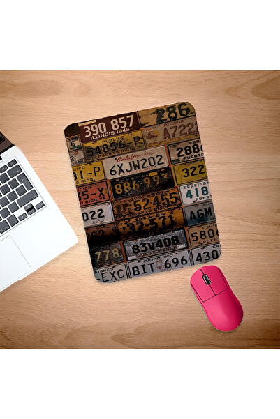 UcuruStore Παλιές Πλάκες Ορθογώνια Επιφάνεια Ποντικιού με Στήριγμα Καρπού