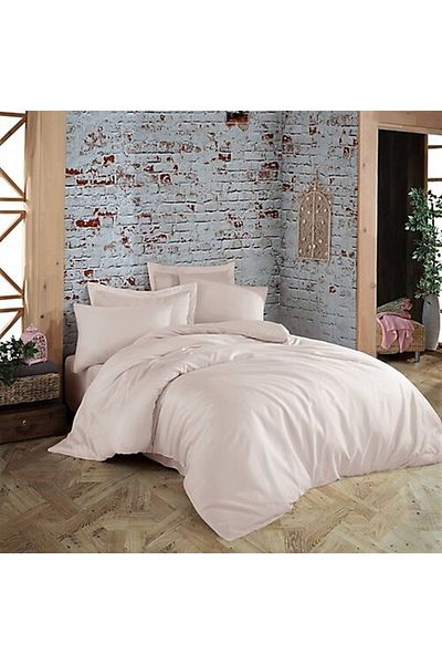 İdaş Idaş Satin Duvet Cover Set (BEIGE) King Size