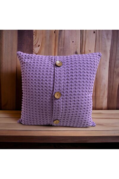 HALATÇI HOME - HUSĂ DECORATIVĂ DE PĂRĂ CU BUTONI PİKE