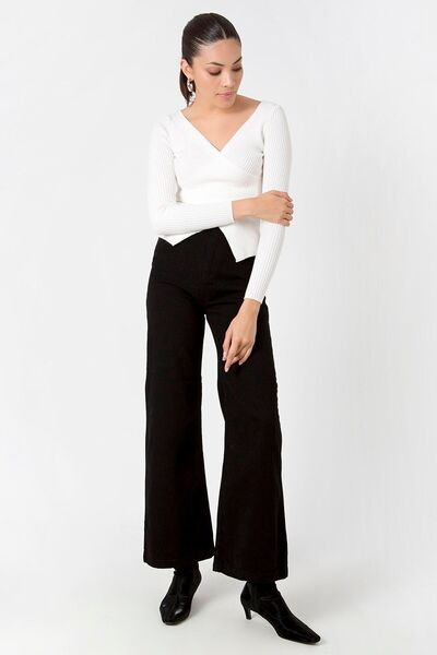 Geppetto Leo Penelope Asya X Black Straight Fit Jean Women Power Lycra Women's High Waist Retractor