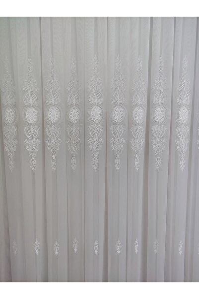 perhal perde ve halı DAMAKS OSMANALI DESEN YÜKSEK KALİTELİ 1-3 SIK PİLE TÜL PERDE, ÜTÜ İSTEMEYEN YENİ SEZON TÜL PERDE