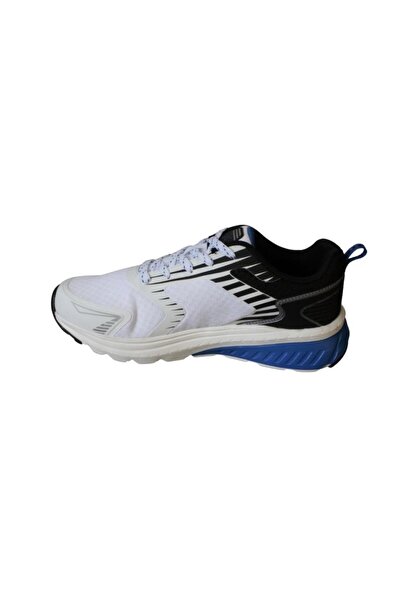 Kinetix KINETIX Men's White Black Sneaker Sports Running Shoes