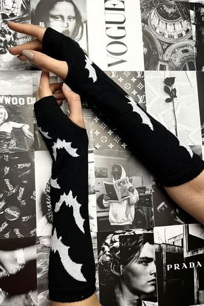 EFBUTİK Black Bat Sleeve