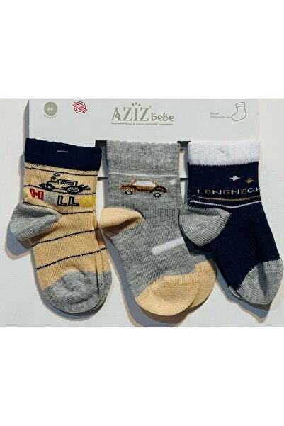 Aziz Bebe 9-Piece Eco Set Boy Socks