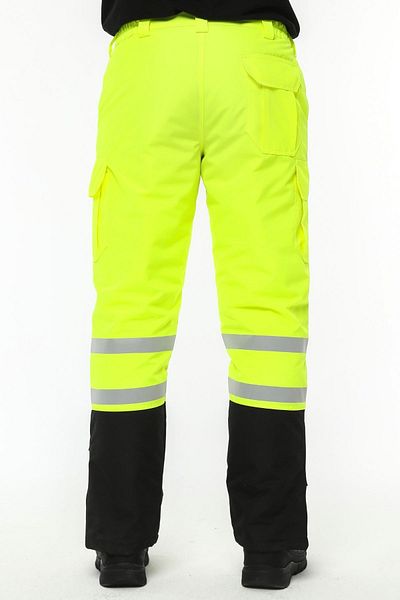 Uniprom Work Pants Water and Wind Proof with Fiber Inside Winter Men's Neon Yellow