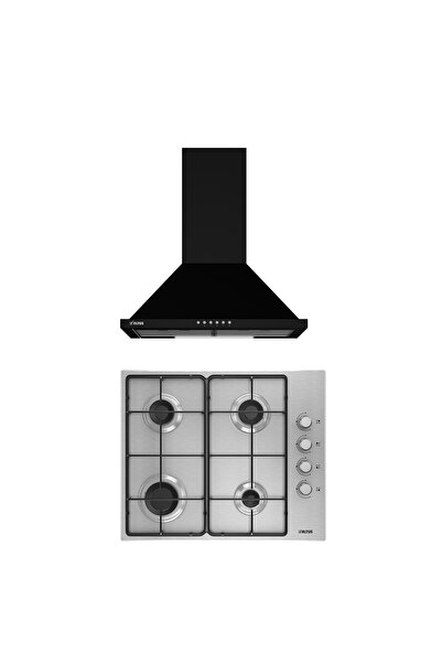 Altus 2'li Ankastre Set 521 B Davlumbaz - 181 GID Ankastre ocak