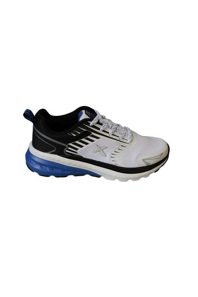 Kinetix KINETIX Men's White Black Sneaker Sports Running Shoes