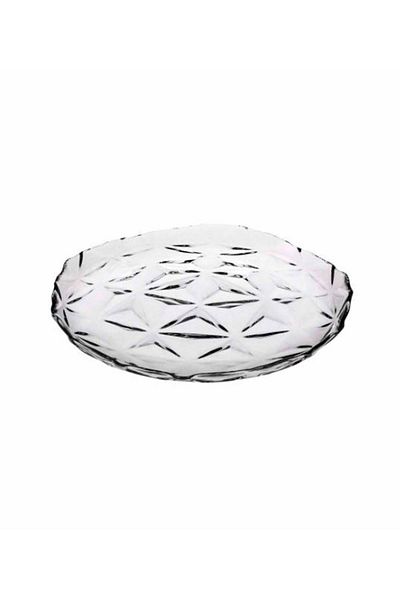 Paşabahçe Estrella 6-Piece Glass Cake Plate 20cm