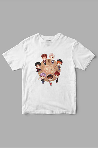 Gries Tricou Bts cu imprimeu „Prietenie”