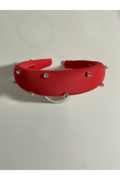 MADE BY PERİ تاج مرجاني مع حشوة وأحجار كريستال
