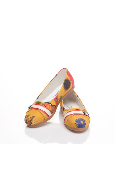 Cotto Shoes Кольорова лляна жіноча сорочка з принтом Babet