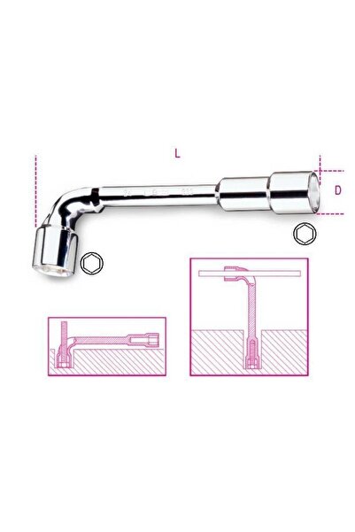 Beta 933 Pipo Anahtar 8x8mm