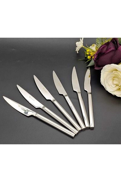 BRONDOFF Stayle Steel 6 Pieces Dining Knife