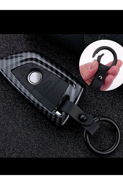 Skilit New Type Case for Bmw Carbon - Black Key G Case Code Models (4 Keys)