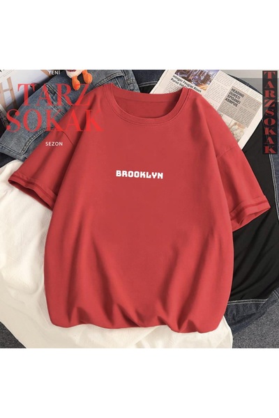 Tarzsokak Unisek žene / muškarci Brooklin prilagođena boja Oversize Crew Neck...