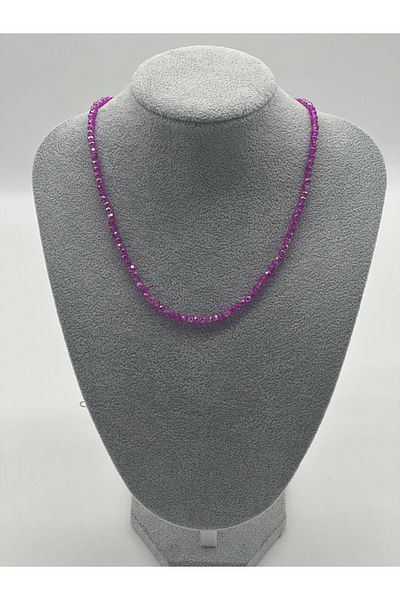 Hobimos Crystal Necklace Stainless