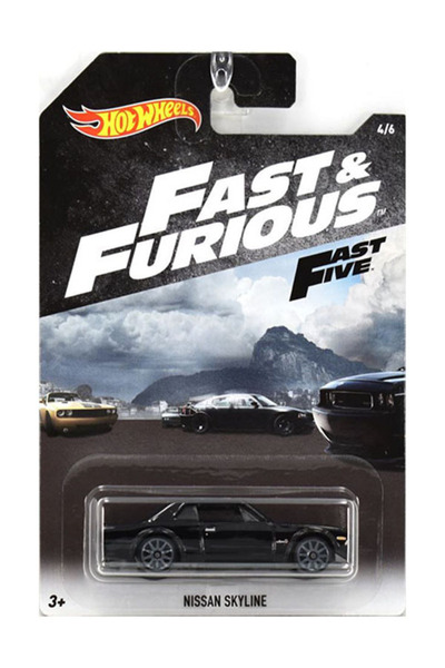 HOT WHEELS Nissan Skyline Fast & Furious / Fast Five (1/64) 2017 Serisi