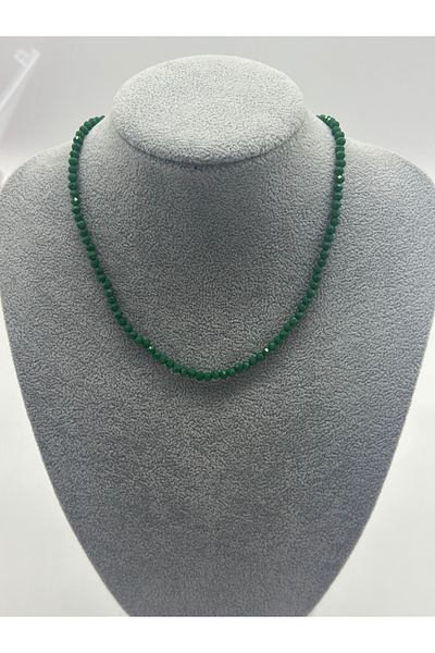 Hobimos Crystal Necklace Stainless