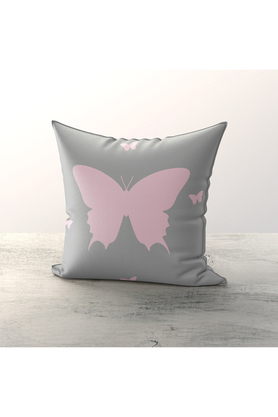 Talia Home Set de 3 huse de pernă pentru cameră pentru copii cu model de flut...