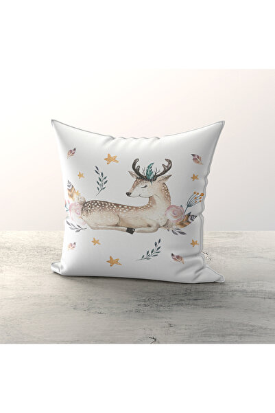 Talia Home Husă de pernă decorată cu gazelle pentru cameră pentru copii, pach...