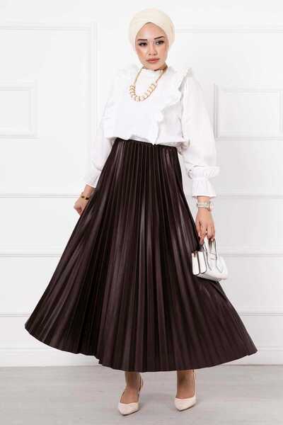 EBRUTESETTÜR Thin Pleated Skirt Design