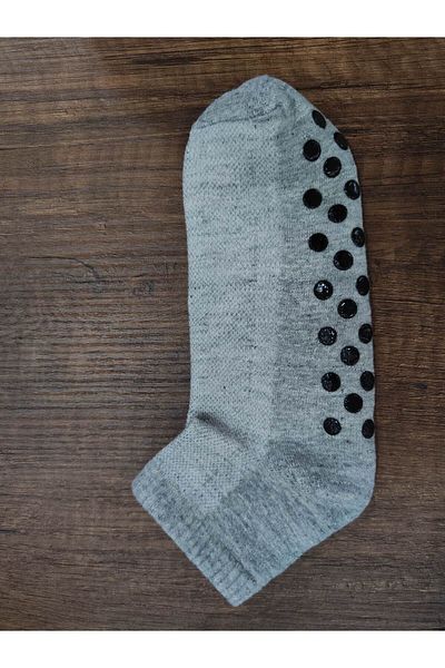Leement socks 3 чифта нехлъзгащи се щамповани памучни чорапи за табла с мрежеста оплетка в горната част
