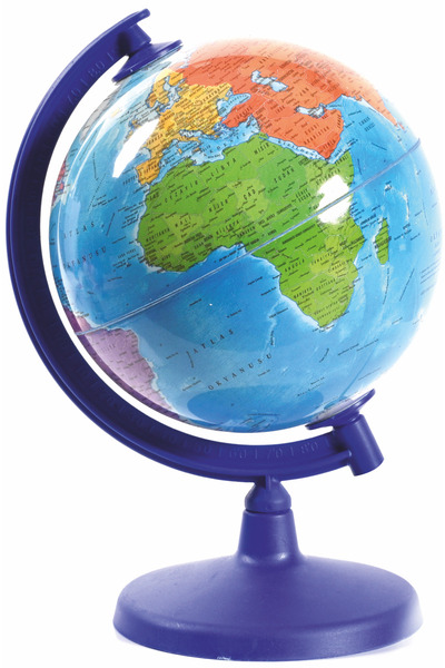 Artı Işıksız 7 Renkli Dünya Küre ( Yerküre ) 20 Cm