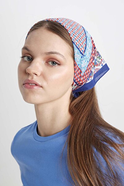 DeFacto Women's Cotton Patterned Bandana - A0847Ax24Sm